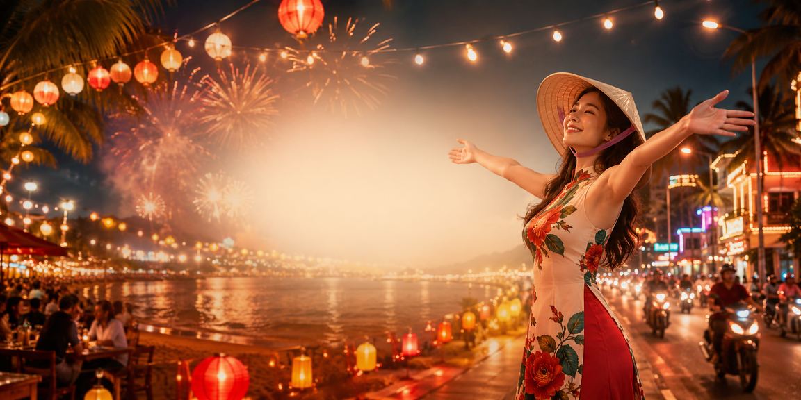 Không gian giải trí casino tại Phú Quốc với hình ảnh nón lá đặc trưng văn hóa Việt Nam
